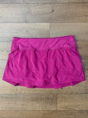 Lululemon Size 6 Pace Rival Skirt Tennis Pickleball Athletic Workout Train Skort